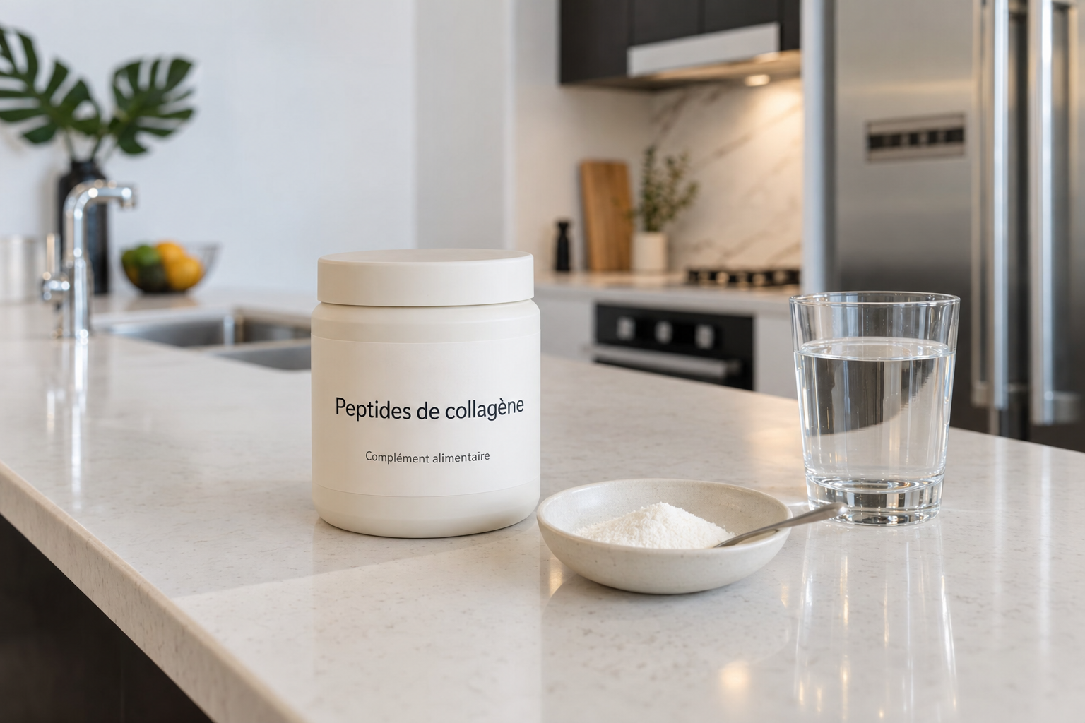 La poudre passe par la digestion